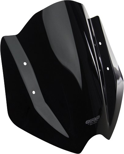 MRA fairing shield, Racing, black, with homologation -
