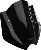 MRA fairing shield, Racing, black, with homologation -