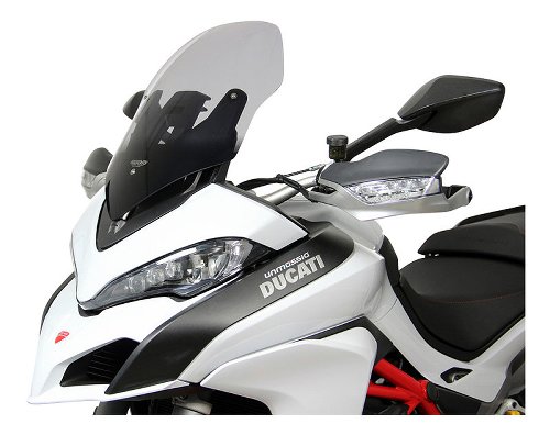 MRA Fairing screen, Touring, clear, with homologation -