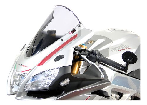 MRA Fairing screen, original shape, clear, with homologation