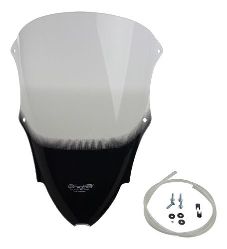 MRA Fairing screen, original shape, clear, with homologation