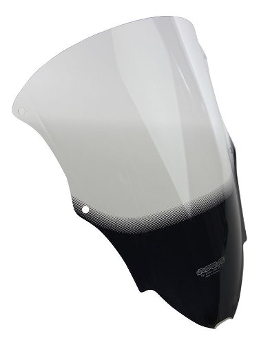 MRA Fairing screen, original shape, clear, with homologation