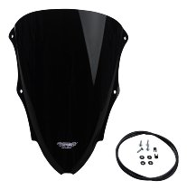 MRA Fairing screen, original shape, black, with homologation