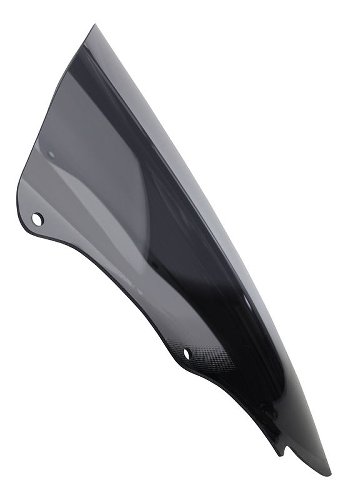 MRA Fairing screen, racing, smoke grey, with homologation -