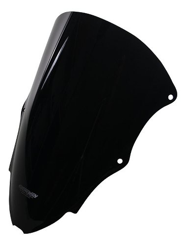 MRA Fairing screen, racing, black, with homologation -