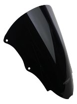 MRA Fairing screen, racing, black, with homologation -