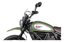 MRA Fairing screen, touring, clear, with homologation -