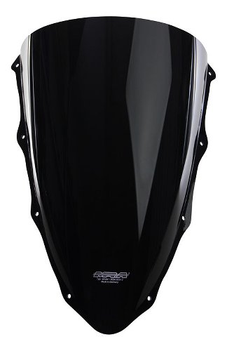 MRA Fairing screen, racing, black, with homologation -