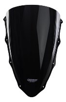 MRA Fairing screen, racing, black, with homologation -