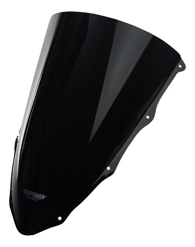 MRA Fairing screen, racing, black, with homologation -