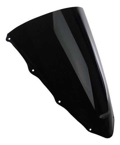 MRA Fairing screen, racing, black, with homologation -