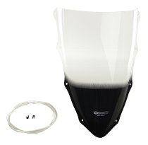 MRA Fairing screen, original shape, clear, with homologation