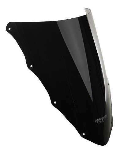 MRA Fairing screen, original shape, black, with homologation