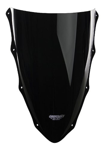 MRA Fairing screen, original shape, black, with homologation