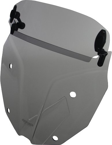 MRA fairing shield, Multi-X-Creen, grey, with homologation -