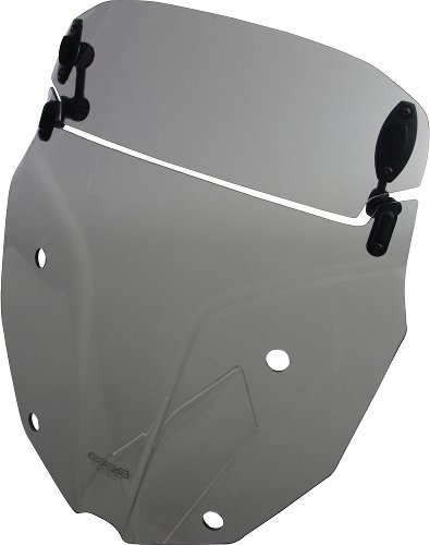 MRA fairing shield, Multi-X-Creen, grey, with homologation -