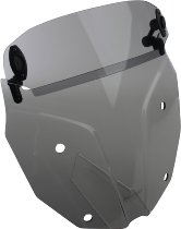 MRA fairing shield, Multi-X-Creen, grey, with homologation -