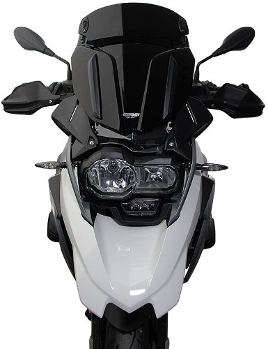 MRA fairing shield, Multi-X-Creen, black, with homologation