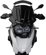 MRA fairing shield, Multi-X-Creen, black, with homologation