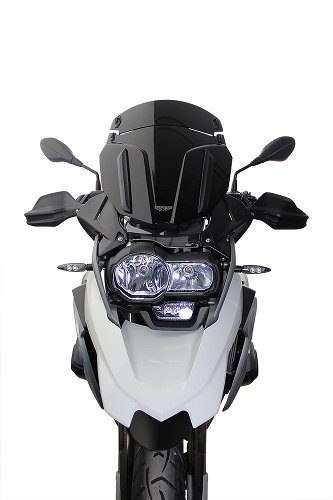 MRA fairing shield, Multi-X-Creen, black, with homologation