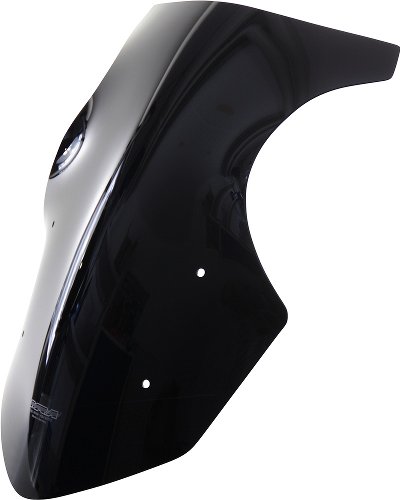 MRA fairing shield, Touring, black, with homologation -