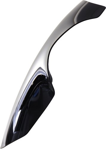 MRA fairing shield, Touring, black, with homologation -