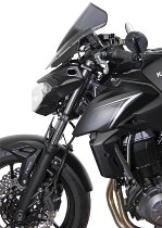 MRA Verkleidungsscheibe, Racing, rauchgrau, mit ABE -