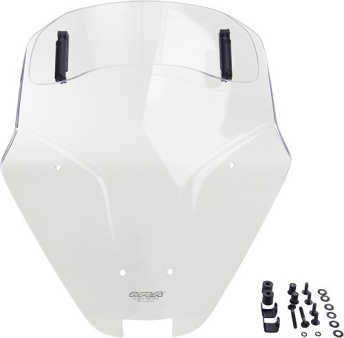 MRA fairing shield, Variotouring, clear, with homologation -