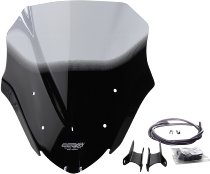 MRA fairing shield, Racing, smoke grey, with homologation -