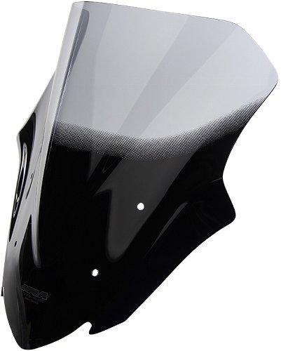 MRA fairing shield, Racing, smoke grey, with homologation -
