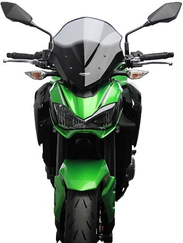 MRA fairing shield, Racing, smoke grey, with homologation -