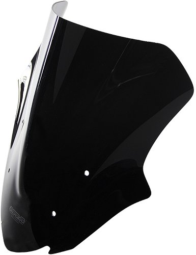 MRA fairing shield, Racing, black, with homologation -