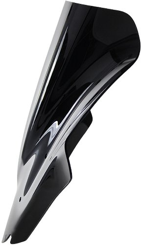 MRA fairing shield, Racing, black, with homologation -
