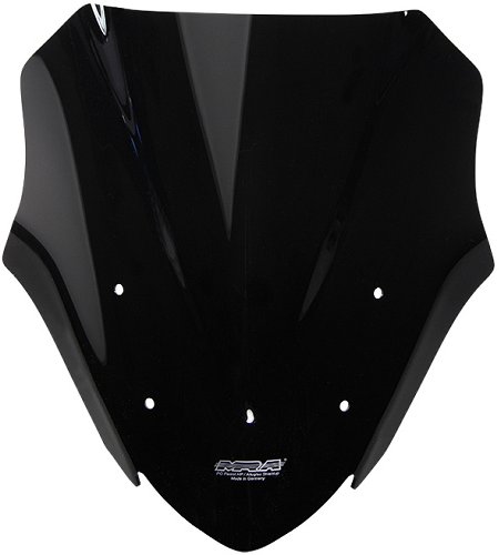 MRA fairing shield, Racing, black, with homologation -
