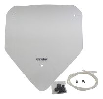 MRA Fairing screen, sport SP, clear, with homologation -