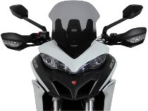 MRA Fairing screen, touring, smoke grey, with homologation -