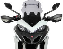 MRA Fairing screen, vario touring, grey, with homologation -