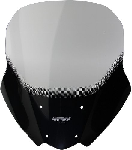 MRA fairing shield, Touring, smoke grey, with homologation -