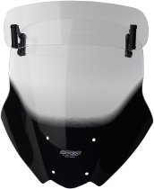 MRA fairing shiled, Variotouring, clear, with homologation -
