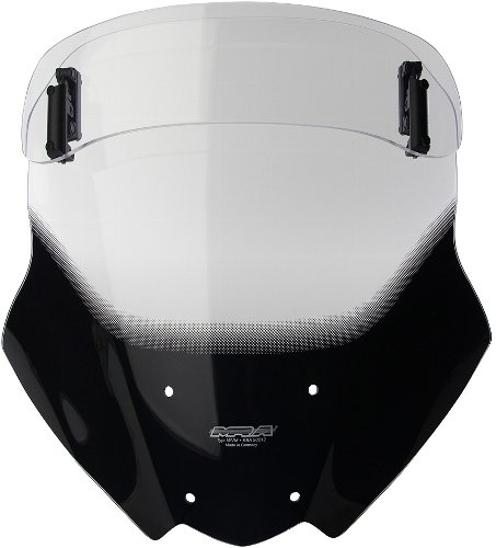 MRA fairing shiled, Variotouring, clear, with homologation -