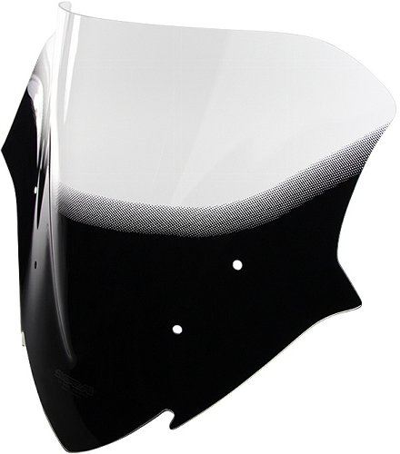 MRA fairing shield, Racing, clear, with homologation -