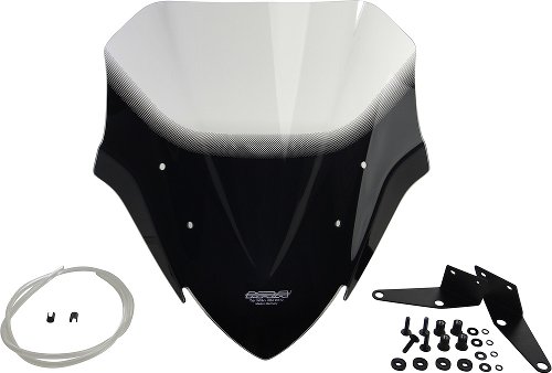 MRA fairing shield, Racing, clear, with homologation -