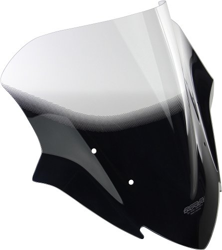 MRA fairing shield, Racing, clear, with homologation -