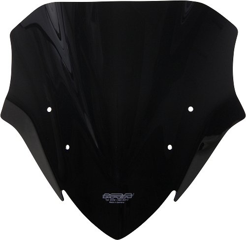 MRA Verkleidungsscheibe, Racing, schwarz, mit ABE - Kawasaki