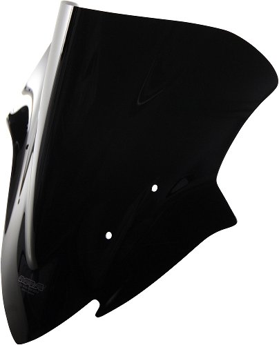 MRA Verkleidungsscheibe, Racing, schwarz, mit ABE - Kawasaki