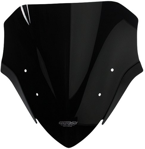 MRA Verkleidungsscheibe, Racing, schwarz, mit ABE - Kawasaki
