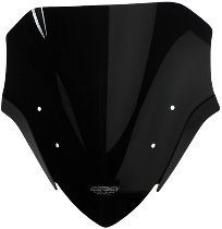 MRA Verkleidungsscheibe, Racing, schwarz, mit ABE - Kawasaki