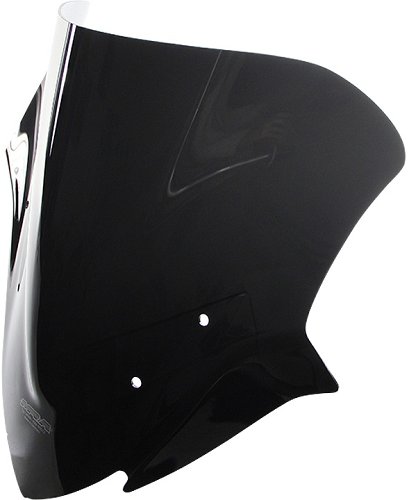 MRA Verkleidungsscheibe, Racing, schwarz, mit ABE - Kawasaki