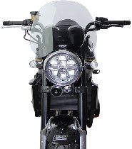 MRA fairing shield, Touring, smoke grey, with homologation -