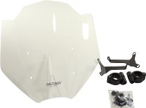 MRA fairing shield, Sport, clear, with homologation - KTM